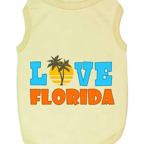 Love Florida Dog T-Shirt