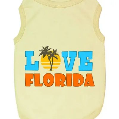 Love Florida Dog T-Shirt