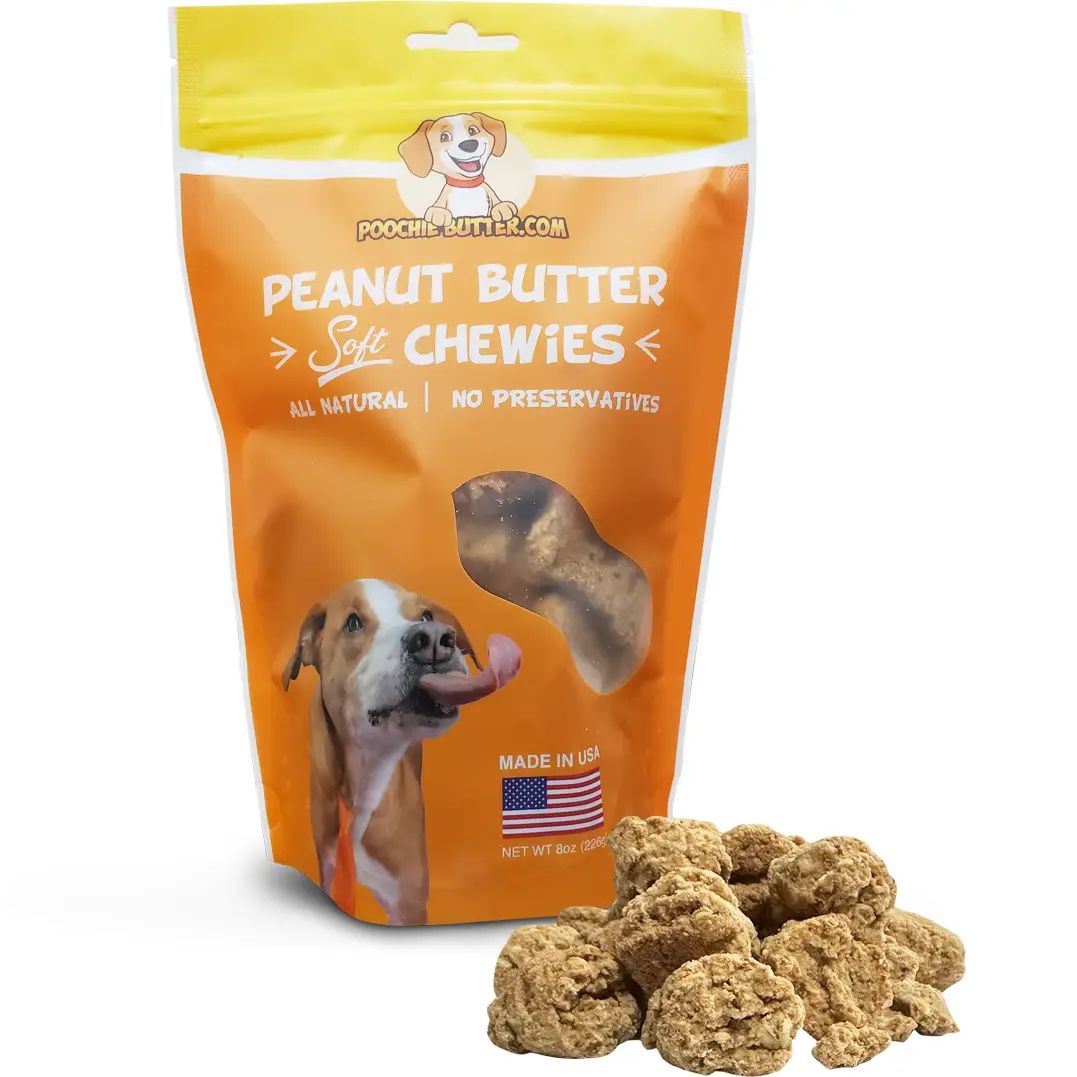 Peanut Butter 8oz Soft Chewy Treats