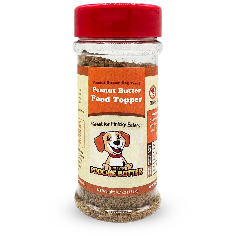 Poochie Butter Dog Food Topper, Flavor: Peanut Butter