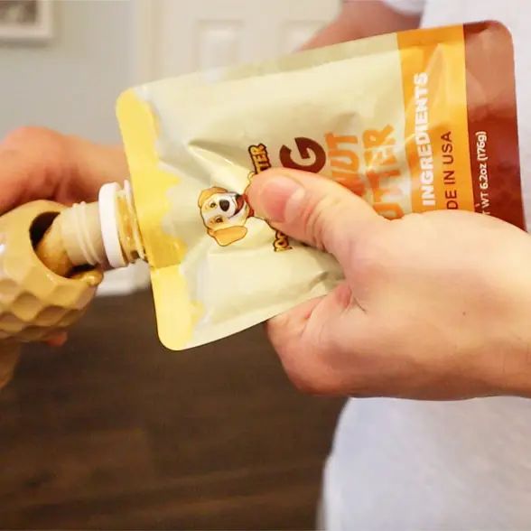 Poochie Peanut Butter Squeeze Pack