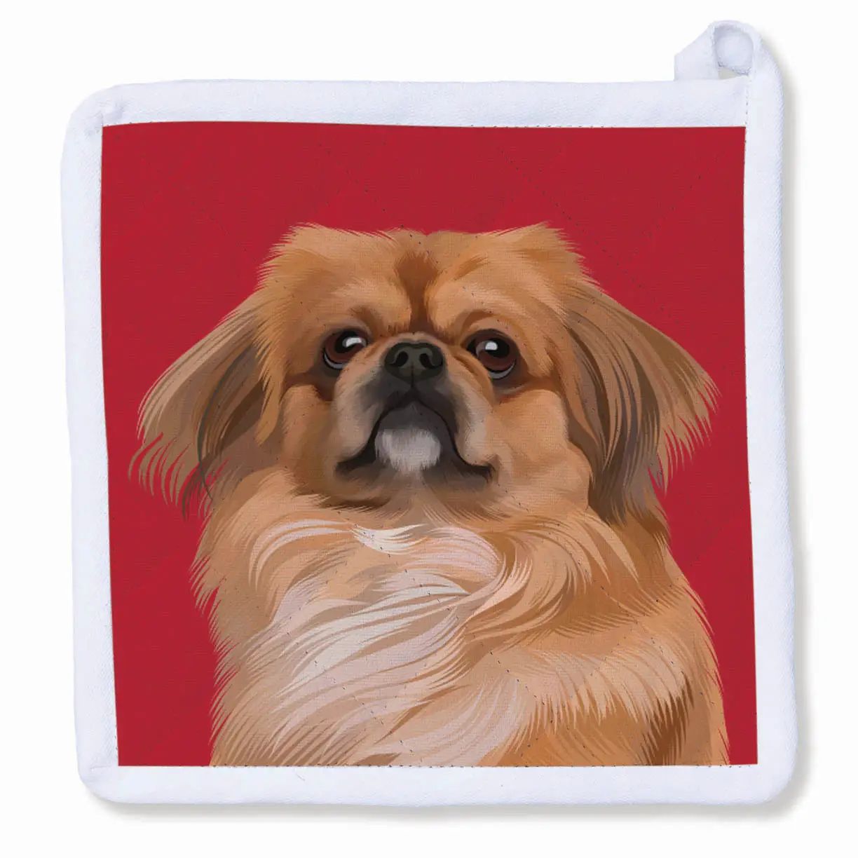 Pekingese Potholder