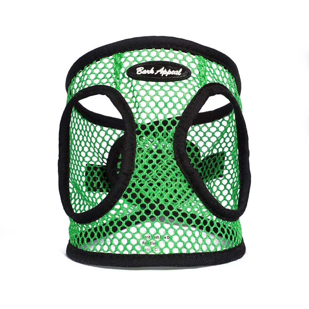 Netted Step in Harness - Lime Green