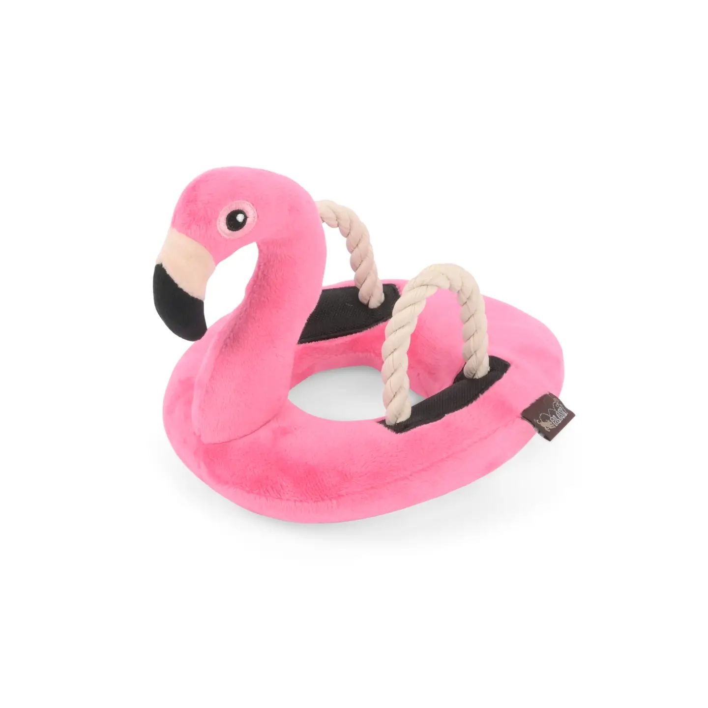 Flamingo Float Plush Dog Toy