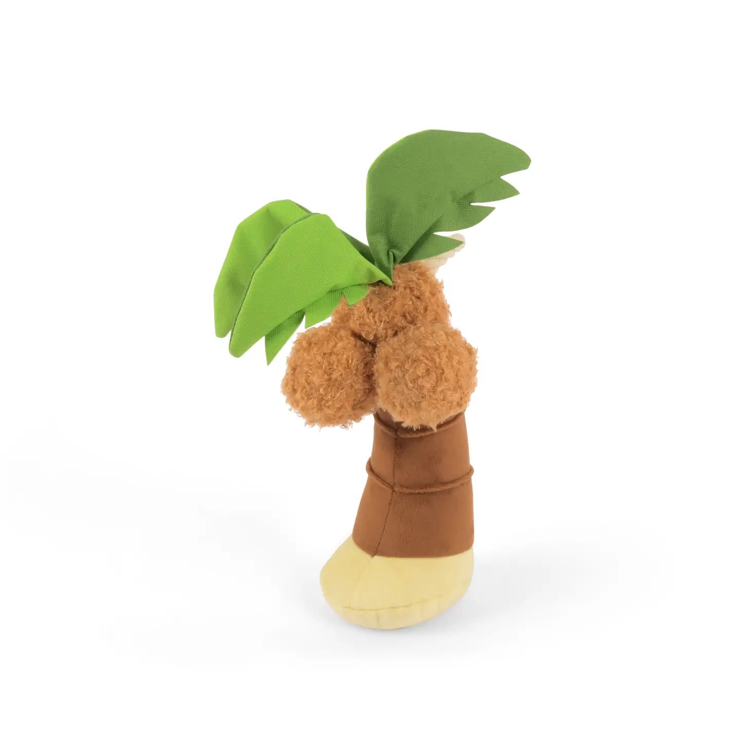 Tropical Paradise Palm Tree Plush Dog Toy