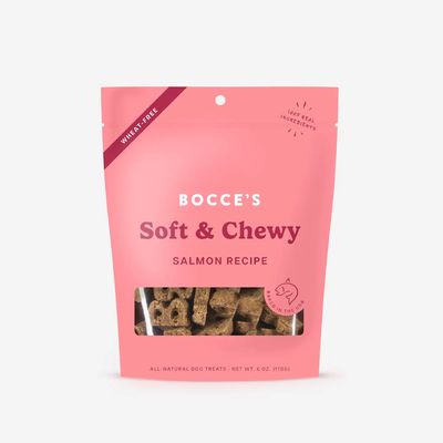 Bocce&#39;s Bakery Salmon Soft &amp; Chewy Dog Treats