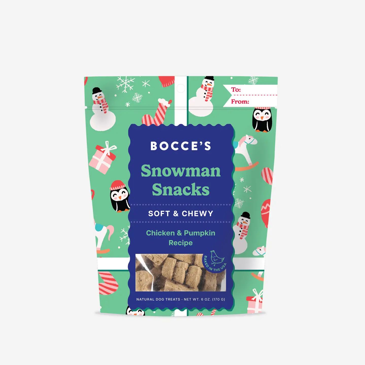 Bocce&#39;s Bakery Snowman Snacks