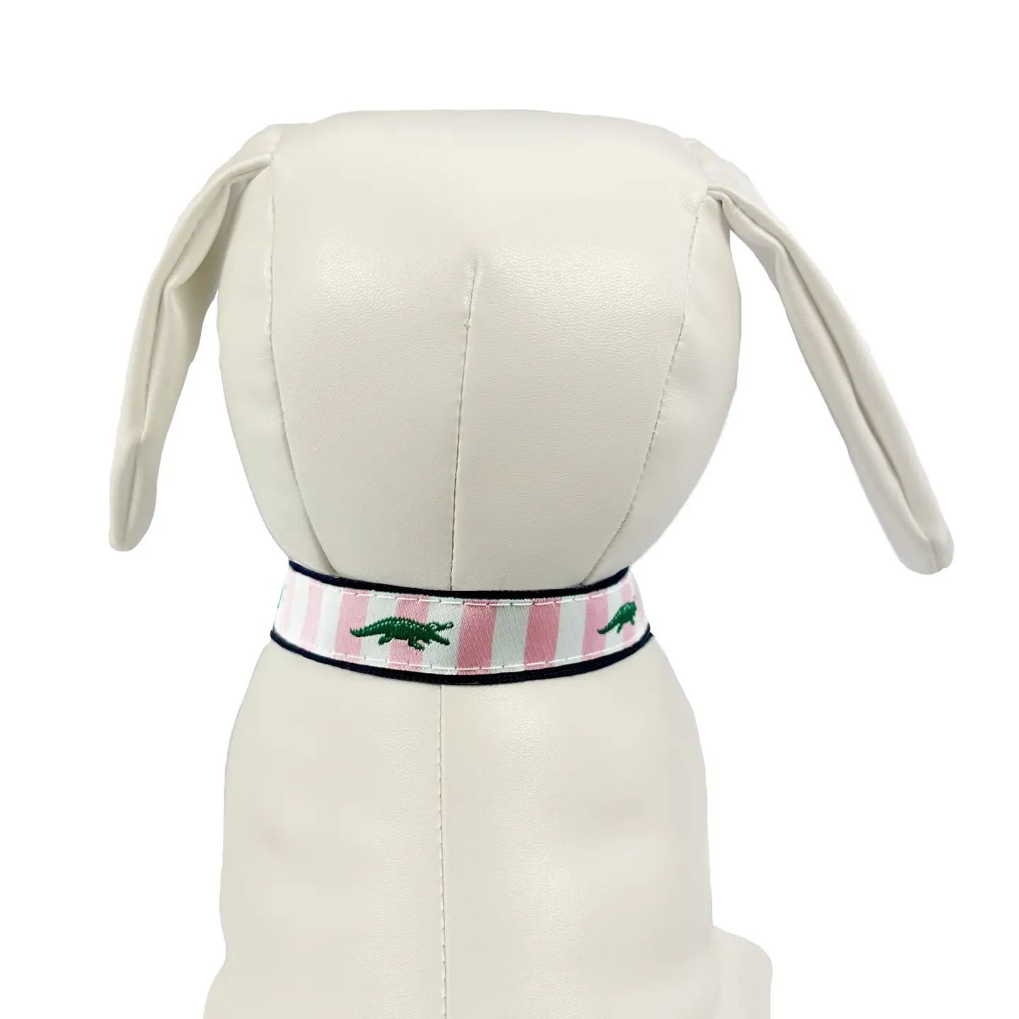 Pink Alligators - Dog Collar
