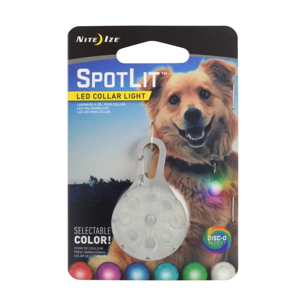 Spotlit Collar Light, Colour: Disc-o