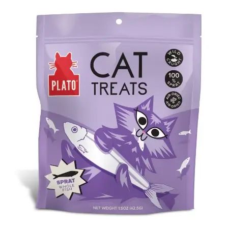 Plato Air-Dried Baltic Sprat Cat Treats