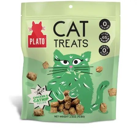 Plato Air-Dried Chicken Cat Treats