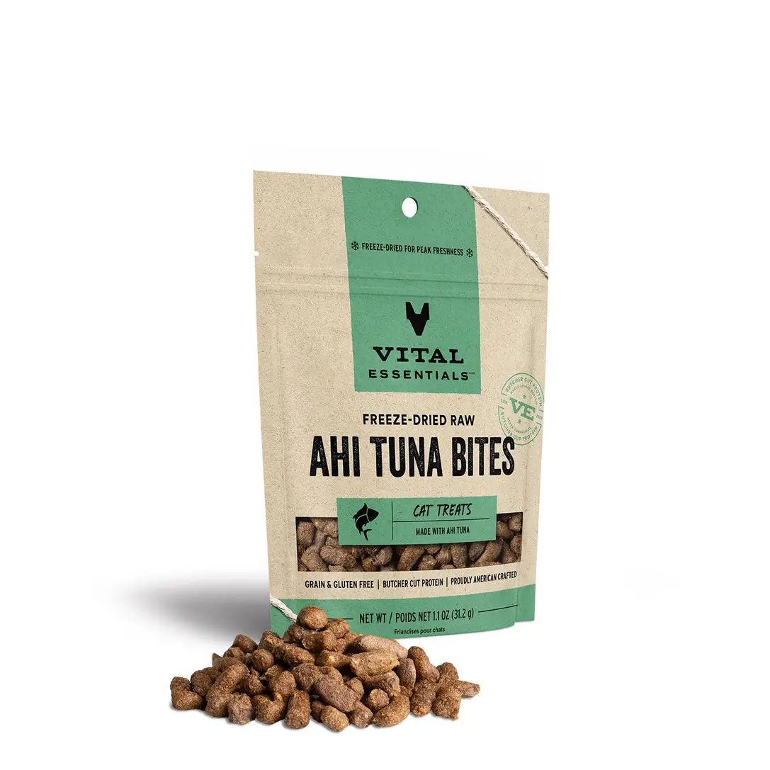 Vital Essentials Ahi Tuna Bites - Cat Treats