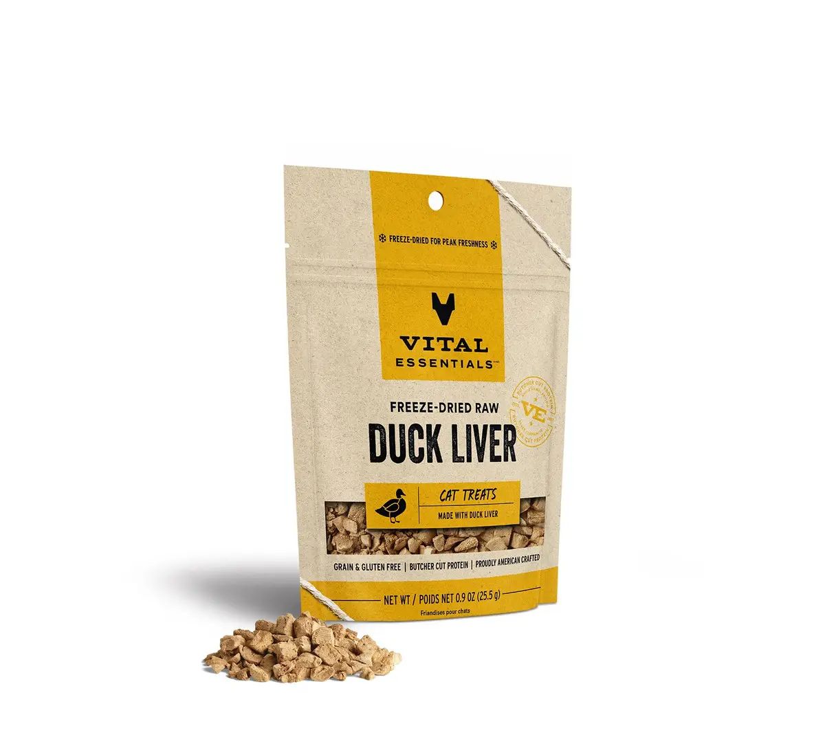 Vital Essentials Duck Liver - Cat Treats