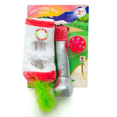 Nine (Lives) Iron - Cat Toy 3 Pack