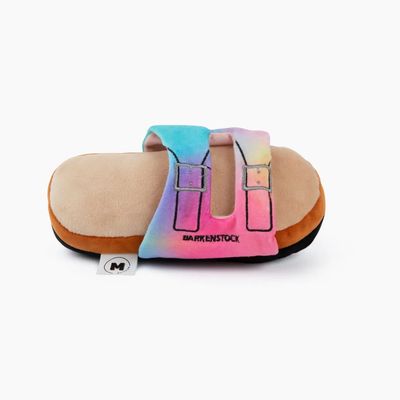 Barkenstock Rainbow Sandal Dog Toy