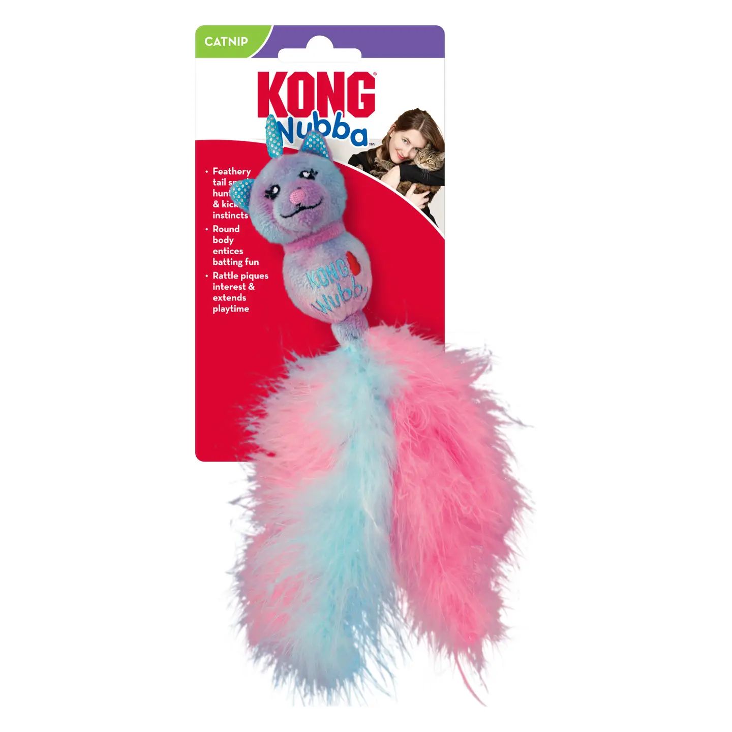 Kong Cat Wubba Caticorn Cat Toy