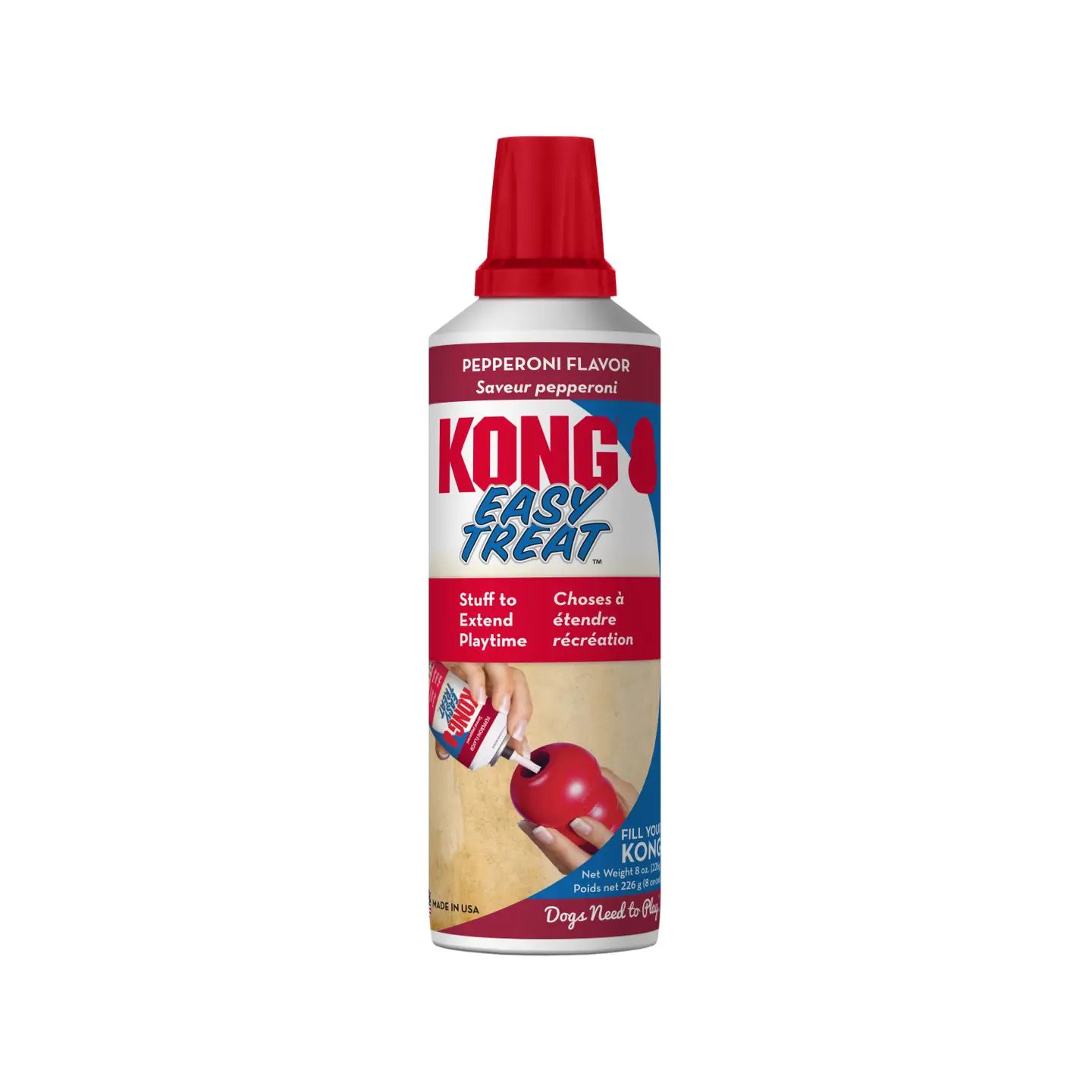 Kong Easy Treat Pepperoni 8oz Can