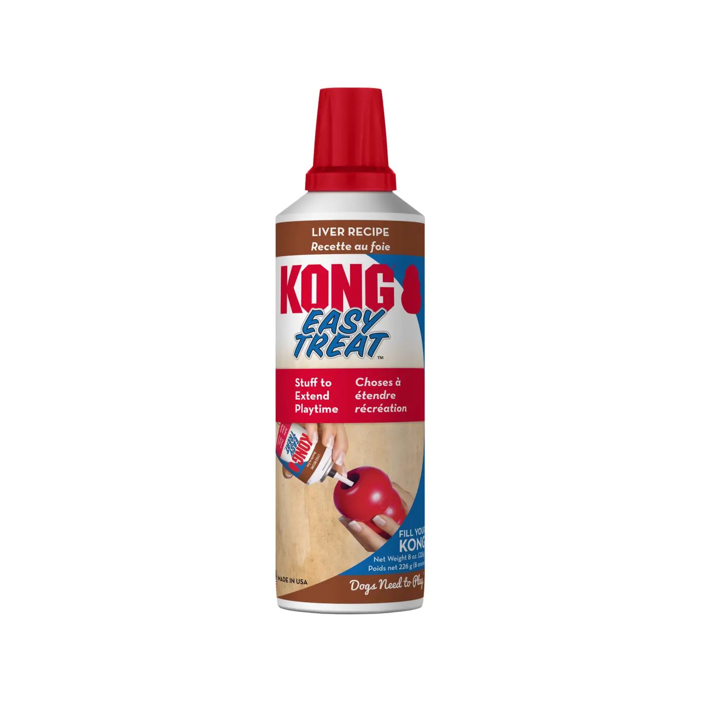 Kong Easy Treat Liver 8oz Can