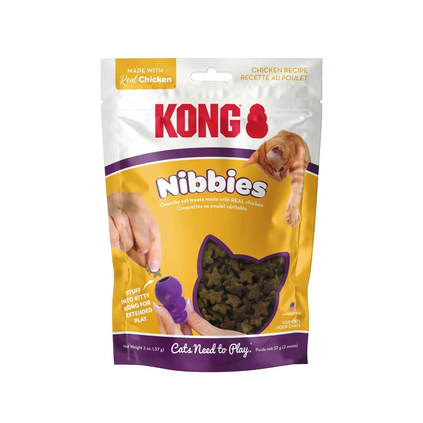 Kong Nibbies Chicken Cat Treats