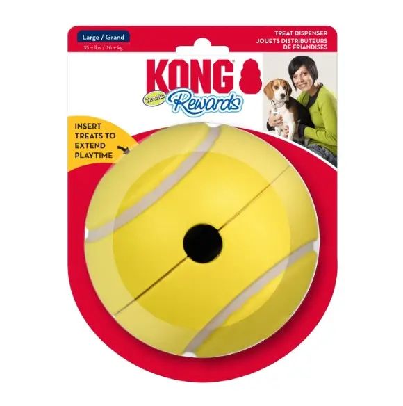 Kong Rewards Tennis Large Dog Enrichment Toy