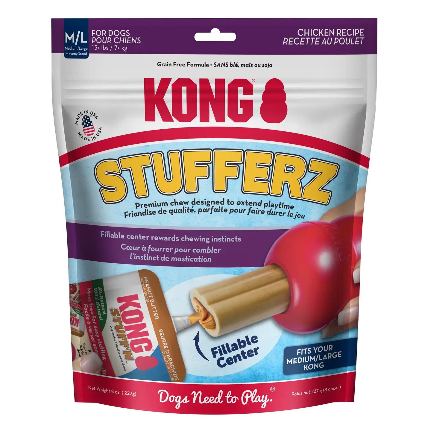Kong Stufferz Chicken Med/Large