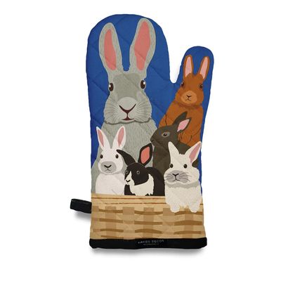All Things Bunny - Oven Mitt