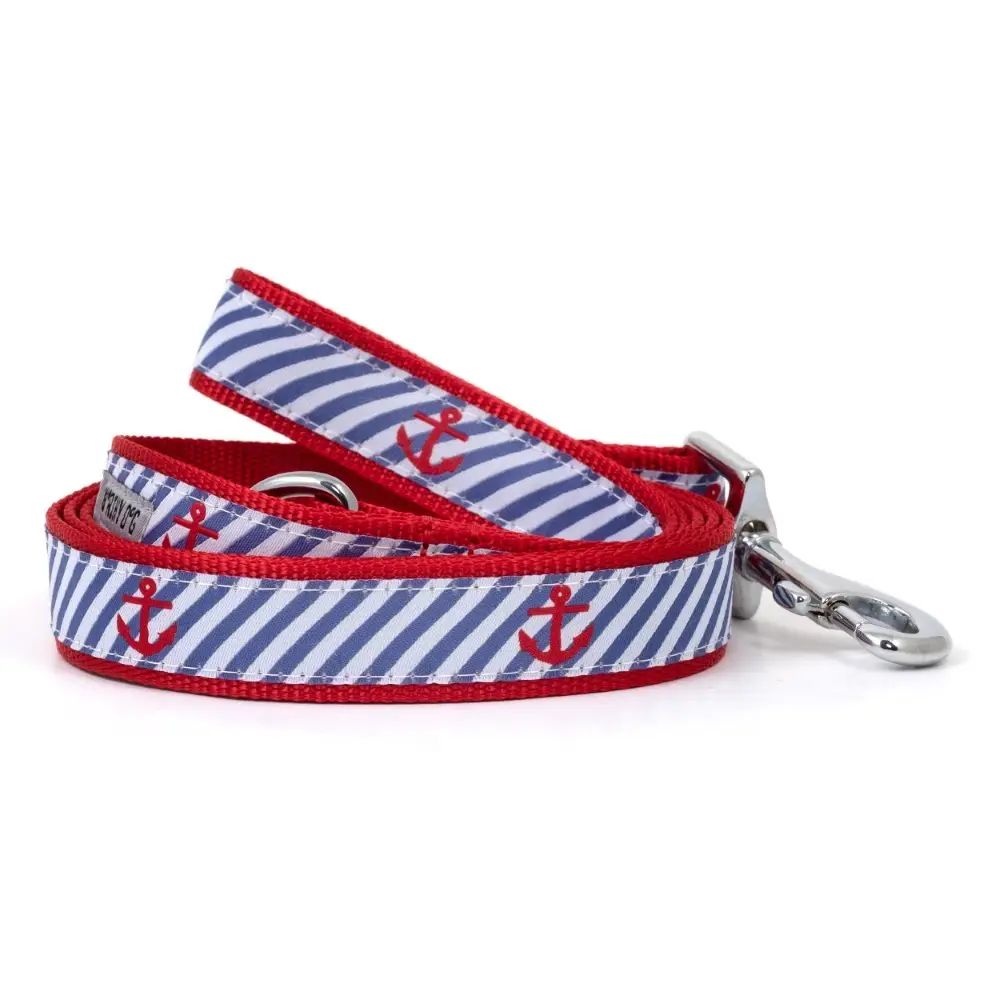 Striped Anchors Leash