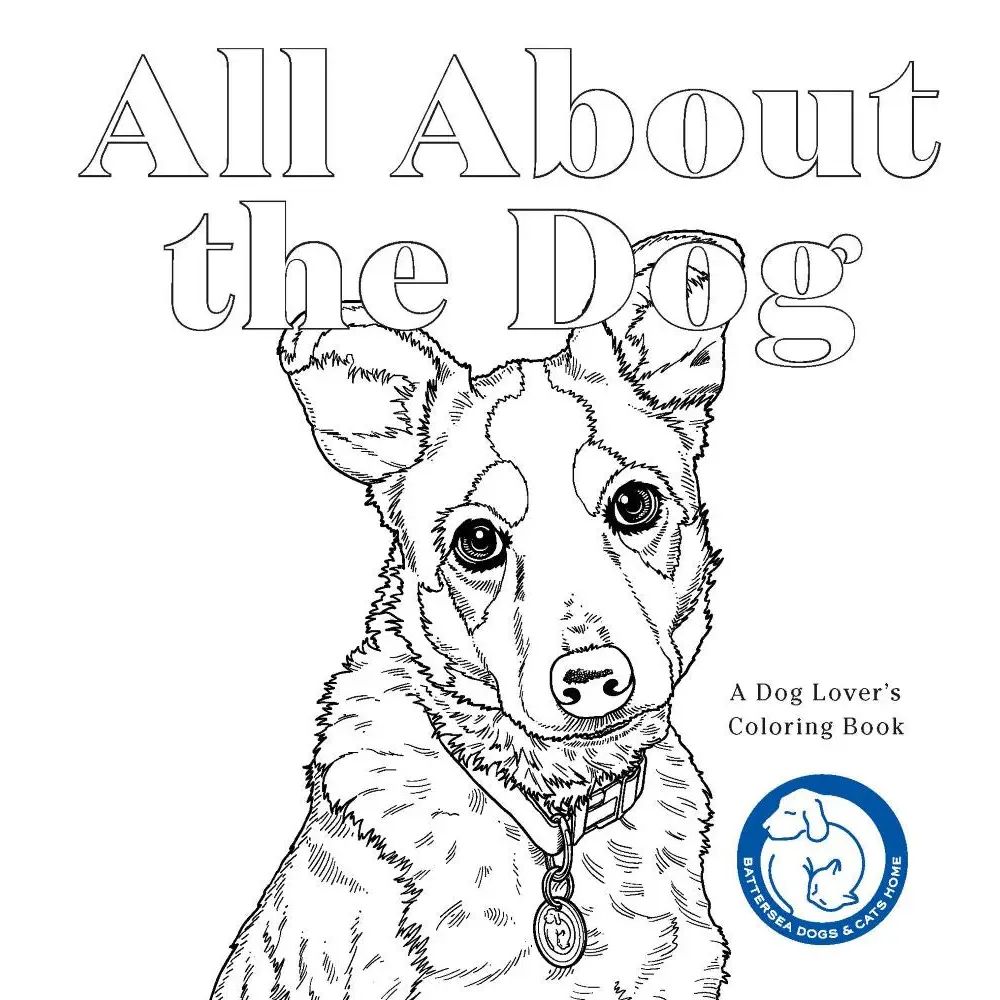 All About the Dog Coloring Book