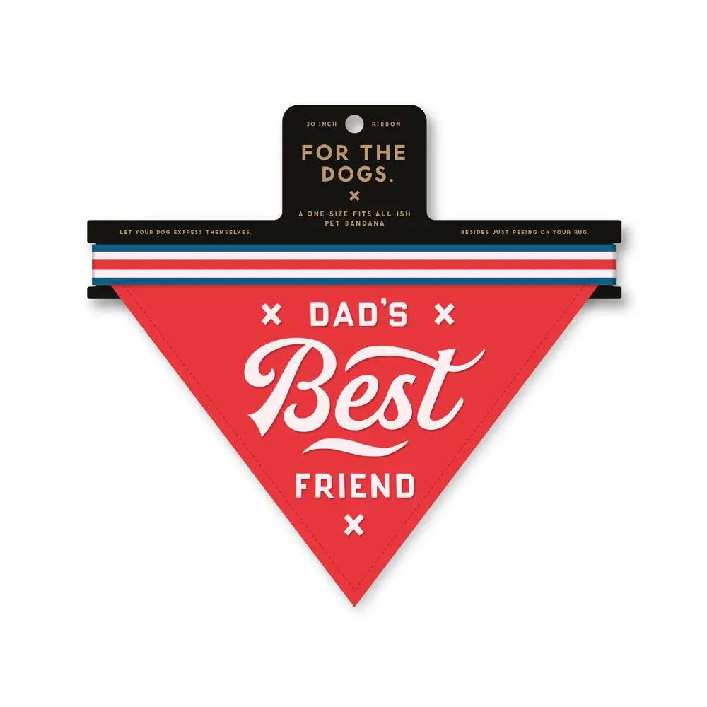 Dad&#39;s Best Friend Dog Bandana