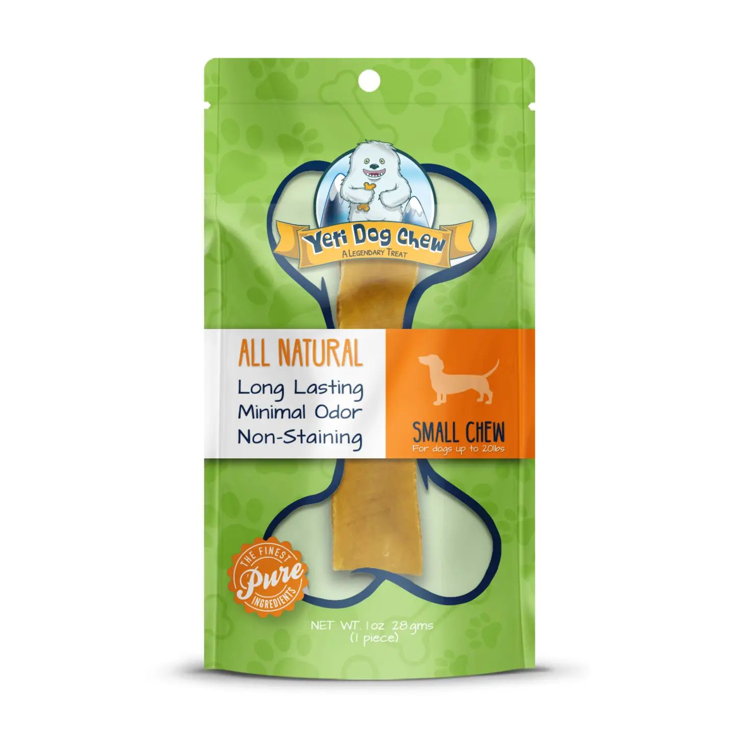 Yeti Dog Chew - 1 Piece, Size: Small