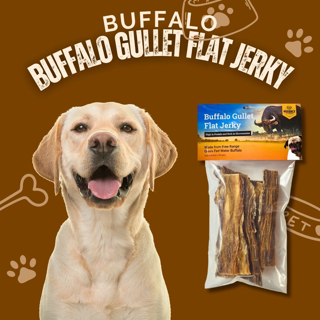 Water Buffalo Gullet Flat Jerky