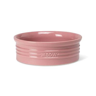Blush Meow - Sculpted Pet Bowl