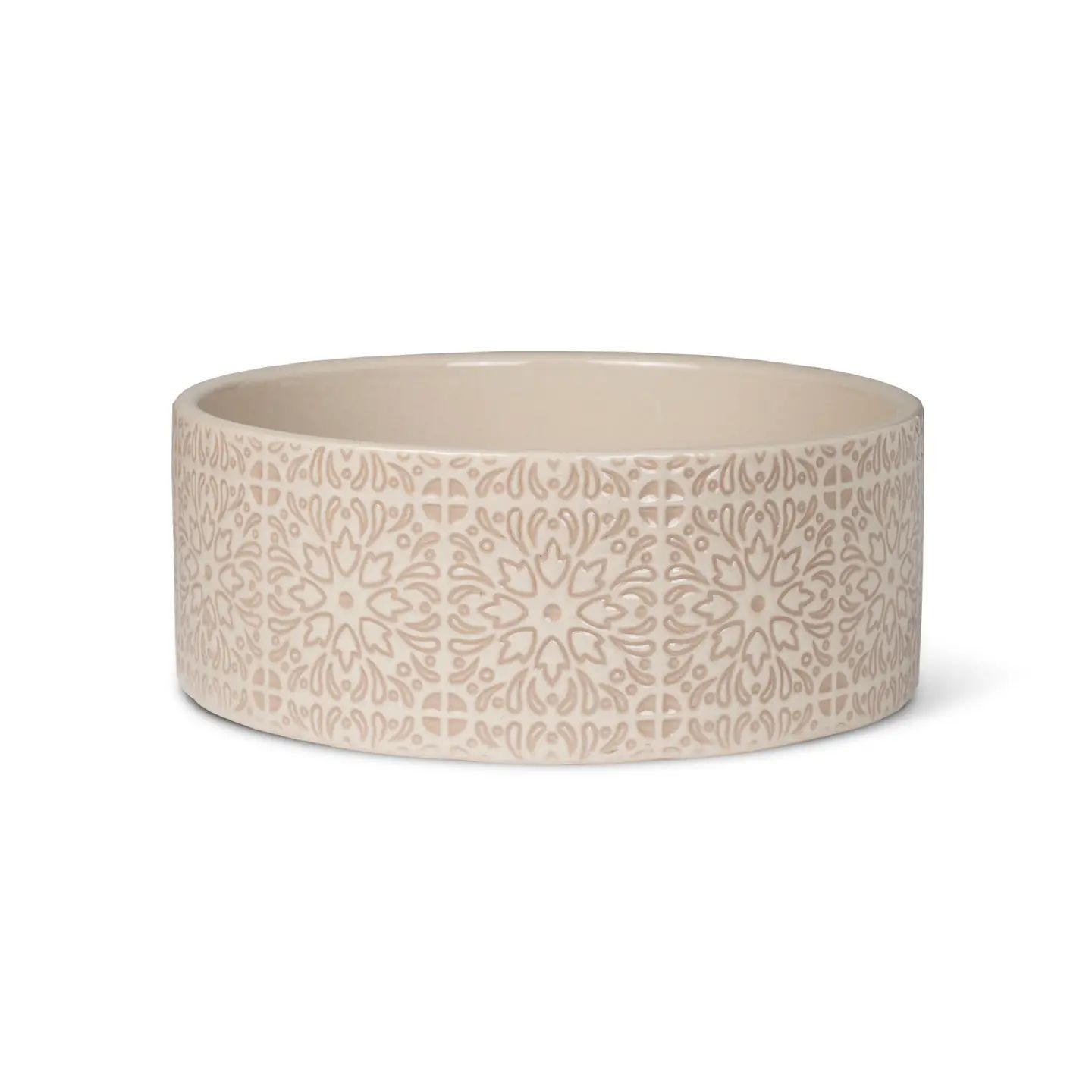 Sevi Tile Sand Imprinted Pet Bowl