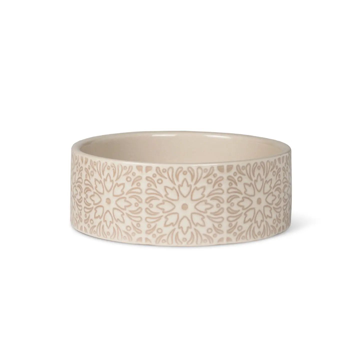Sevi Tile Sand Imprinted Small Pet Bowl