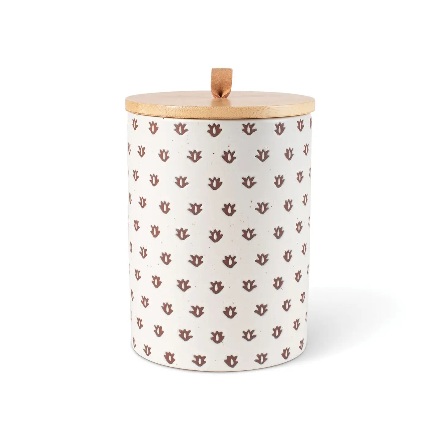 Speckled Block Treat Jar