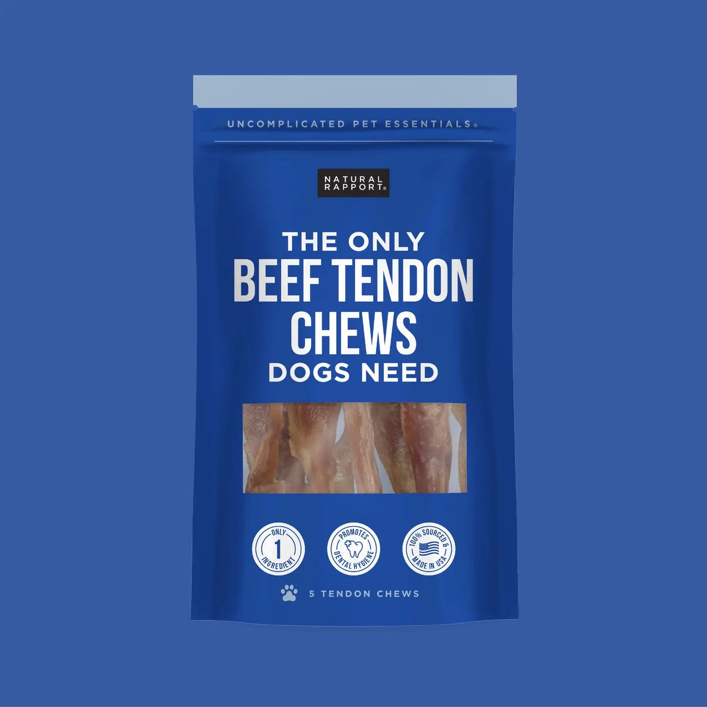 The Only Beef Tendon Chews Dogs Need
