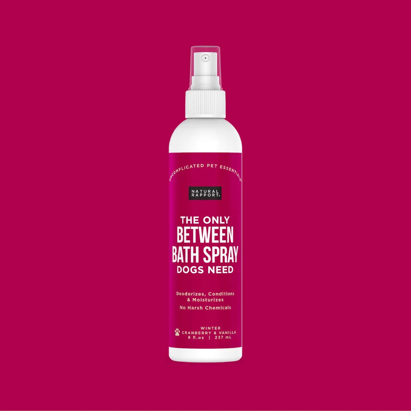 The Only Between Bath Spray Dogs Need - Cranberry &amp; Vanilla