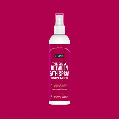 The Only Between Bath Spray Dogs Need - Cranberry &amp; Vanilla