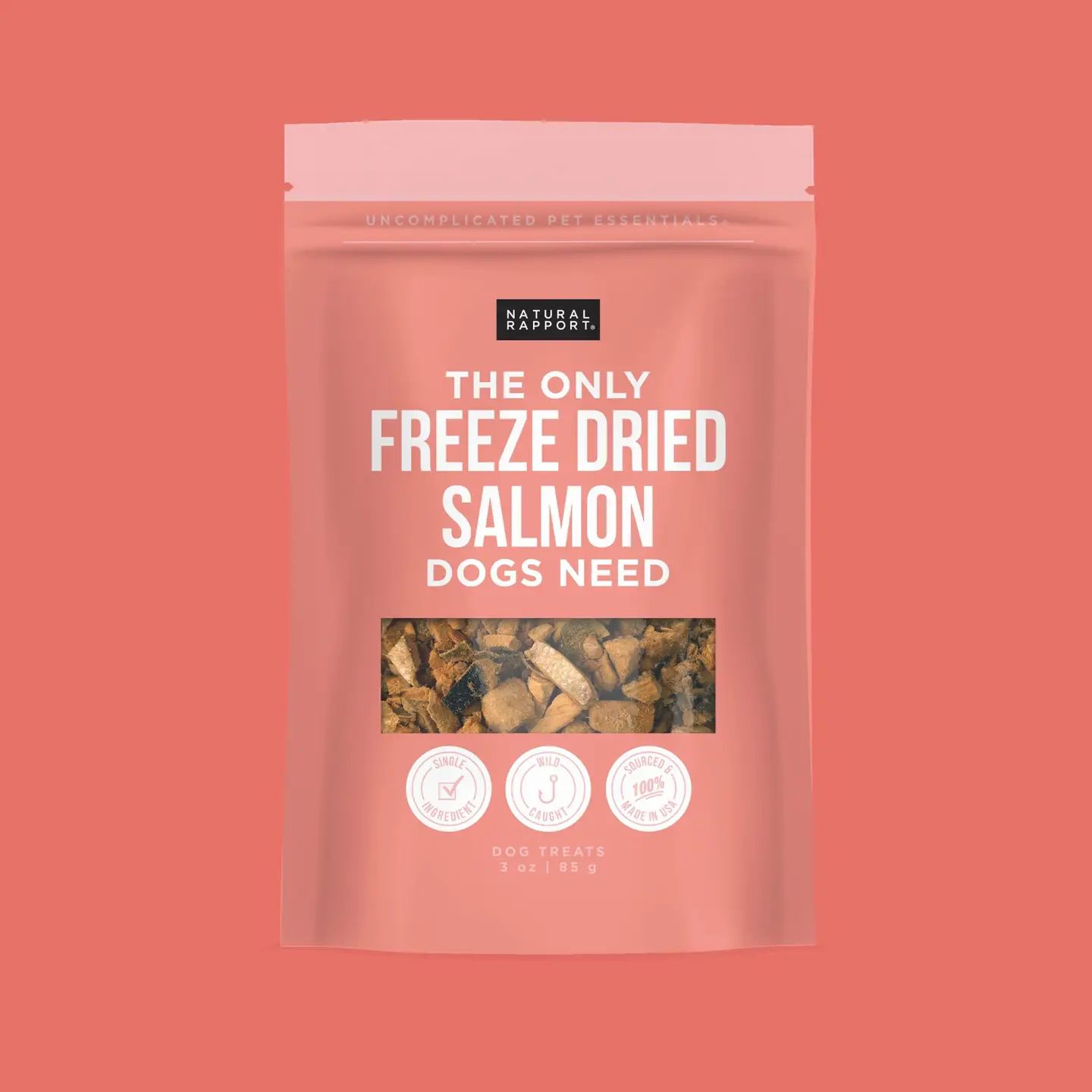 The Only Freeze Dried Salmon Dogs Need