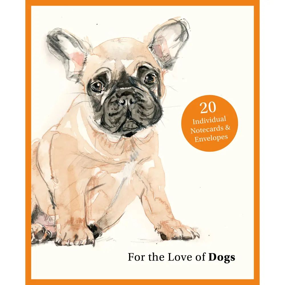 For the Love of Dogs: 20 Notecards &amp; Envelopes