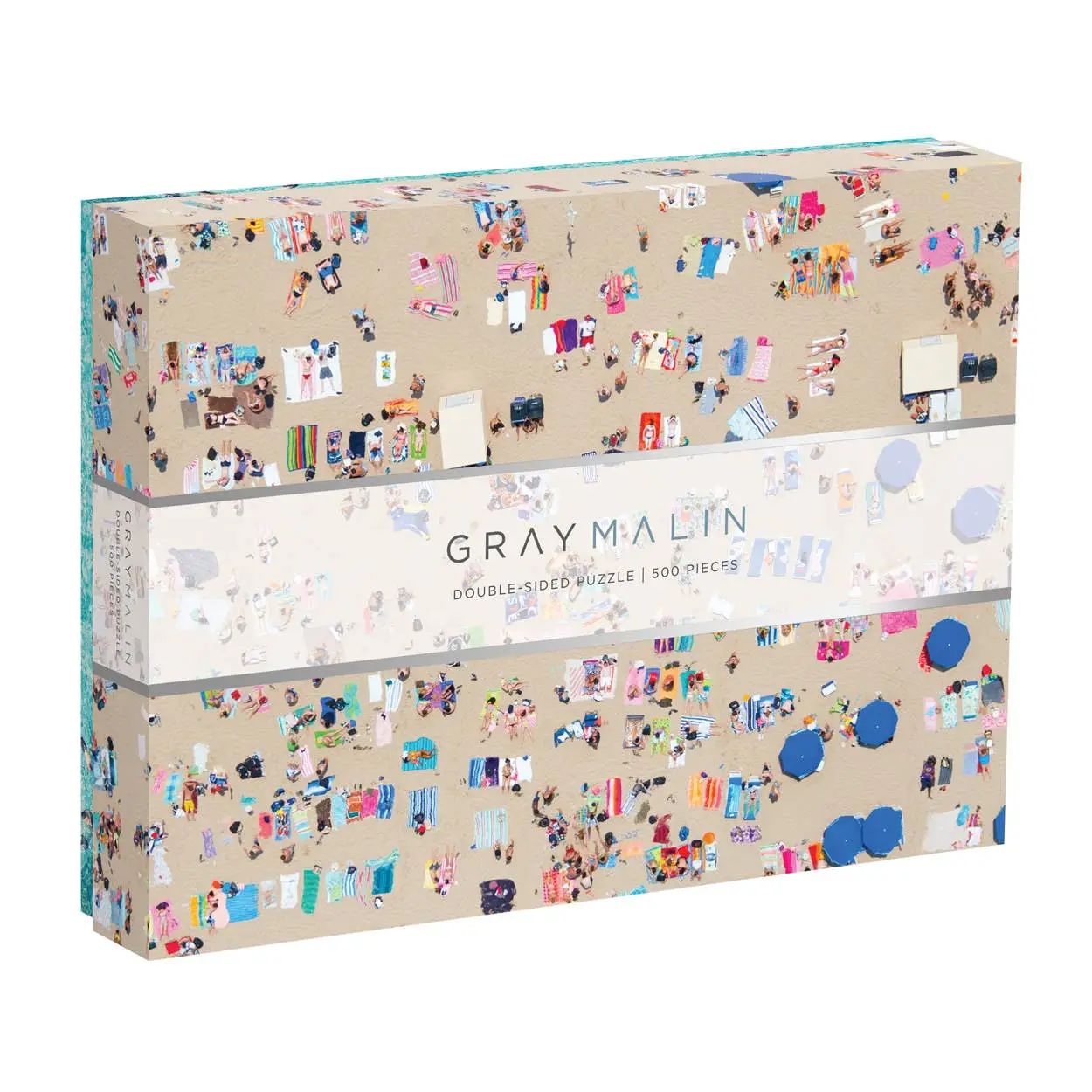 Gray Malin Beach 500 Piece Double Sided Puzzle
