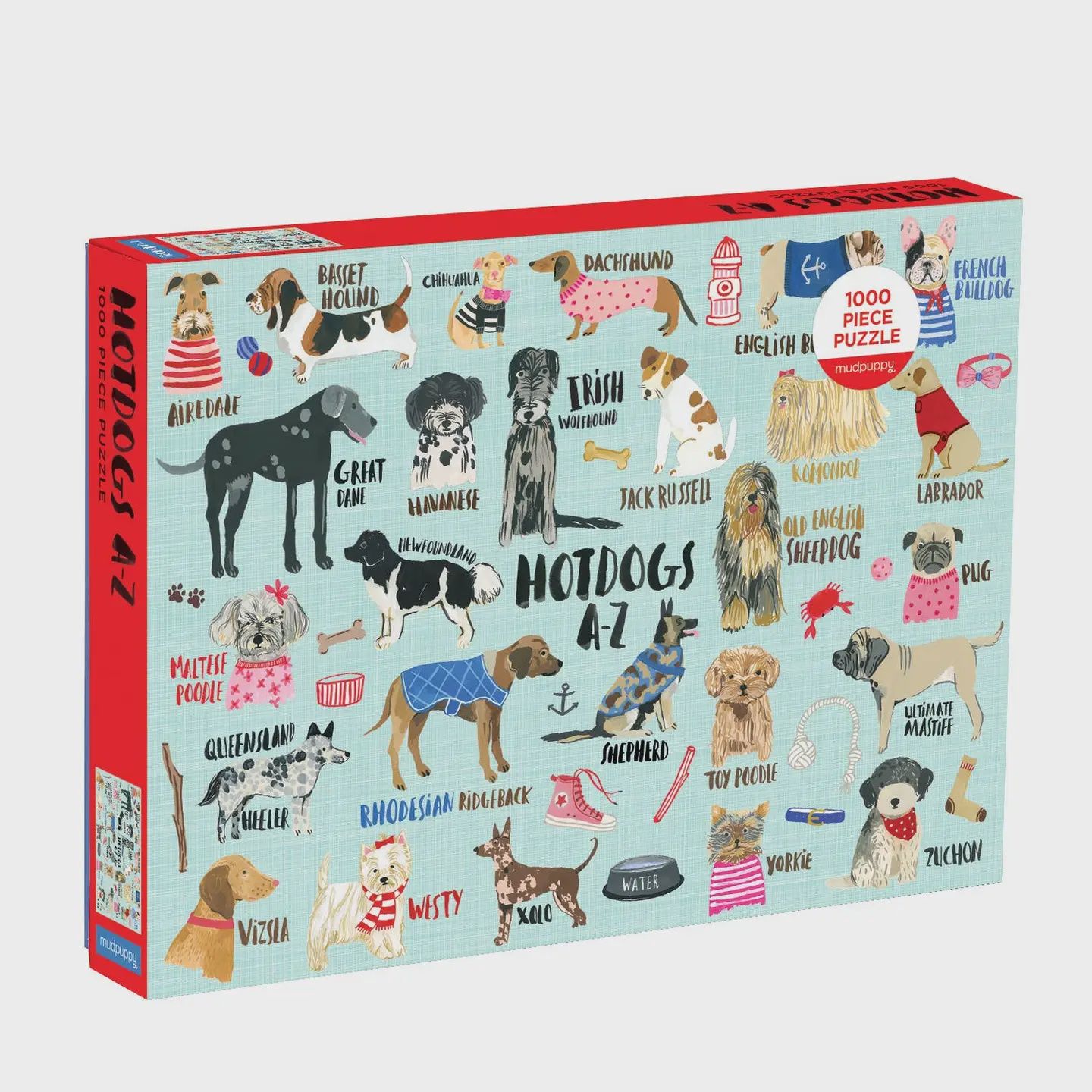 Hot Dogs A-Z 1000 Piece Puzzle