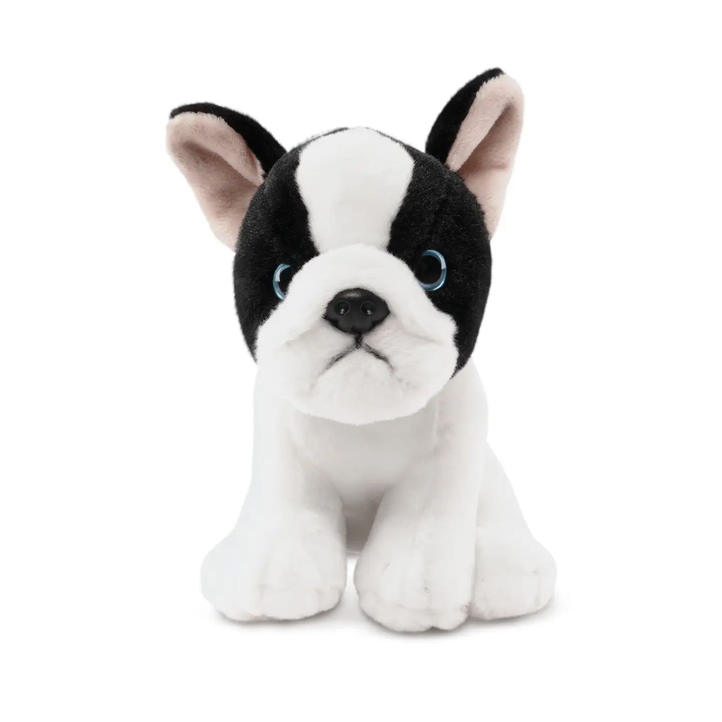 Black &amp; White French Bulldog Puppy Plush Toy