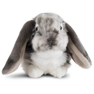 Grey Dutch Lop Eared Rabbit Plush Toy