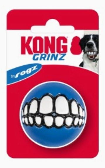 Kong Grinz By Rogz Dog Fetch Toy
