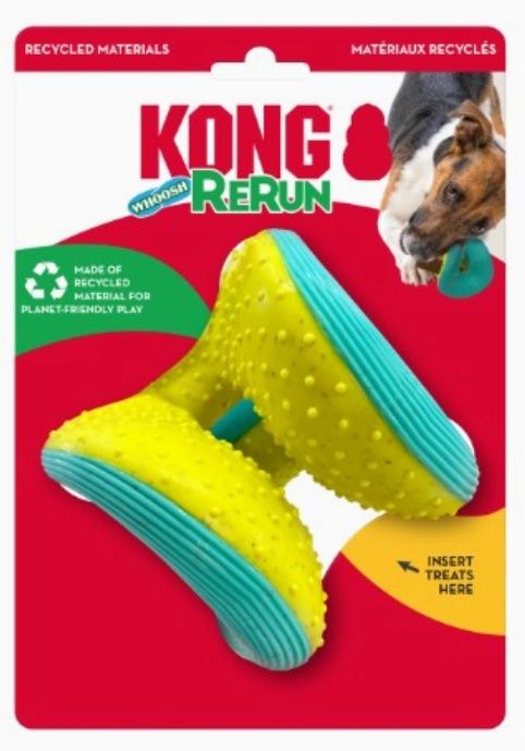 Kong Rerun Whoosh Ball Dog Fetch Toy