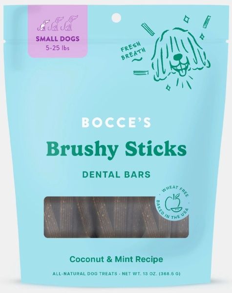 Bocce&#39;s Brushy Sticks Dental Bars