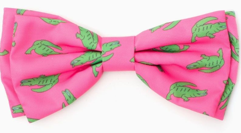 Al the Gator Bow Tie - Pink