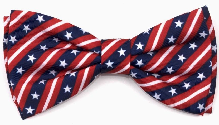 Stars and Stripes Bow Tie