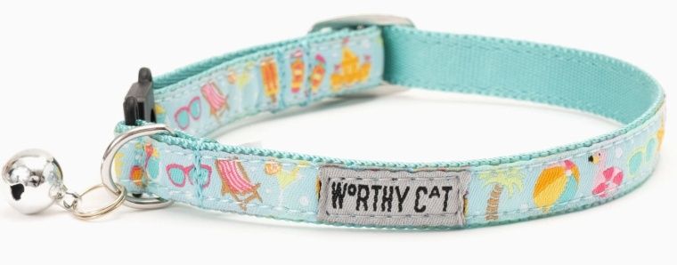 Life&#39;s A Beach Cat Collar